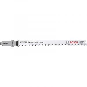 Bosch 2608900558 LAME de scie sauteuse EXPERT « Wood 2-side clean » T 308 BP, 5 pièces 5 pc(s) - cessories