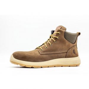 Chaussures De Sécurité Hautes Fuze S3 Ci Hi - En Cuir Nubuck Marron - Taille 46 Uniwork