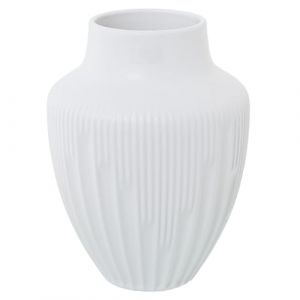 Alexandra House Living Vase Blanc céramique 18 x 18 x 23 cm