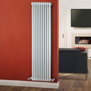 Hudson Reed Radiateur vertical style fonte Windsor 180 cm x 47,3 cm x 7,8 cm 1948 Watts