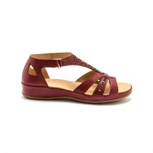 Sandales cuir femme Pédiconfort Spartiate