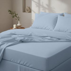 Declikdeco Drap housse Percale de coton Bio Signature