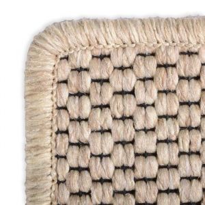 Karat - Tapis de couloir Kalkutta Aspect Sisal Beige 200 x 250 cm