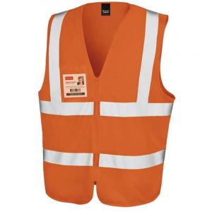 Result Gilet de s&eacute;curit&eacute; Zipp&eacute;