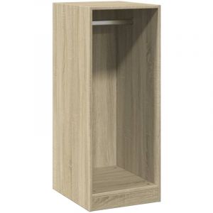 VidaXL Garde-robe chêne sonoma 48x41x102 cm bois d'ingénierie Sonoma oak