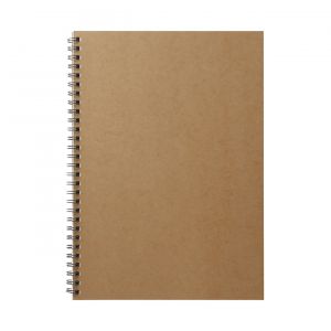 Cahier double spirale papier lign&eacute; B5