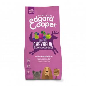 Edgard & Cooper Croquettes Chevreuil frais & Canard sans c&eacute;r&eacute;ales Chien adulte 12 kg