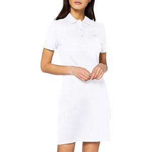 Lacoste Robe EUGENIE - Couleur FR 34,FR 36,FR 38,FR 40,FR 42,FR 44 - Taille Blanc