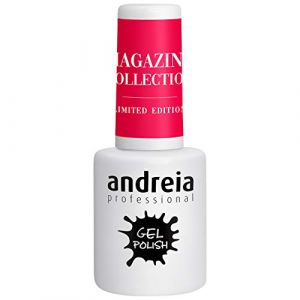 Andreia Professional Gel Semi Permanent Magazine Collection - Couleur MZ2 Intense Cherry - 10,5 ml