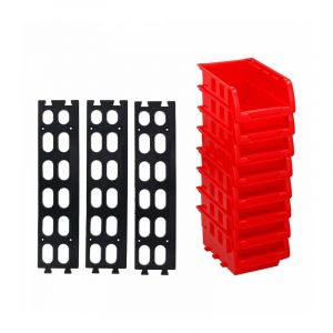 Kinzo Kit de 8 mini compartiments empilables 12 x 10 cms.