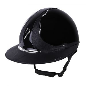 Antares Casque d'&eacute;quitation femme Shagreen Premium Eclipse Swarovski