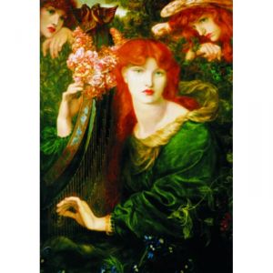 Dante Gabriel Rossetti: La Ghirlandata - Puzzle 1000 pièces