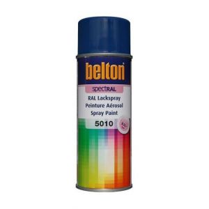 Image de Belton Peinture aérosol Bleu gentiane RAL 5010 400ml