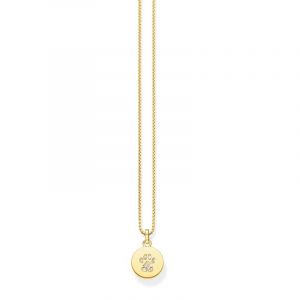 Image de Thomas Sabo Pendentif Argent sterling 925, doré or jaune 18 carats Jaune