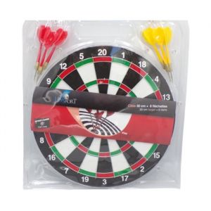 Cible de fléchettes - Marque - 30 cm - Intérieur - Mixte - 4 fléchettes incluses
