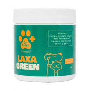 Drasanvi Laxagreen tr&acirc;nsito intestinal c&atilde;es e gatos 100 g - DR GREEN