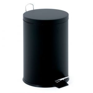 Image de V-Part EKO Poubelle ? p?dale Classic 12 L Noir