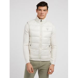 Guess Doudoune sans manches super légère Blanc - Couleur Blanc - Taille L