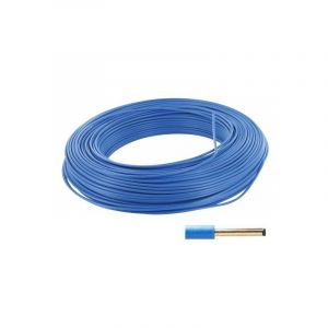 Debflex Câble rigide HO7V-U - 1,5 mm² - couronne de 100 m - bleu