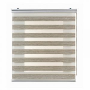 Store Jour/Nuit Plus, Store enrouleur avec Finitions Premium, Beige, 140 x 250cm