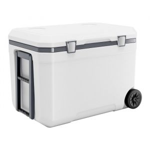 Glaci&egrave;re Portable - Duoku - 45 Qt - Isol&eacute;e - 60h D'isolation - Roulettes