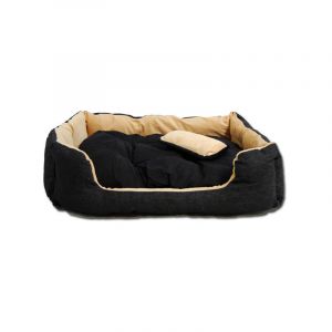 Image de Eyepower Couchette animale Niclas L n´noir et beige