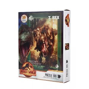 SD Toys Jurassic World T-Rex Poster 3D Effect Puzzle 100pcs - - Puzz