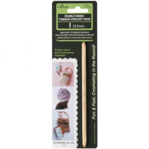 Clover Crochet tunisien double 5,5mm