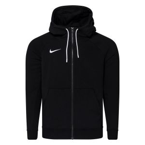 Image de Nike Sweat à Capuche de Football à Manches Longues et Zippé en Molleton pour Femme, Noir/Blanc, XS