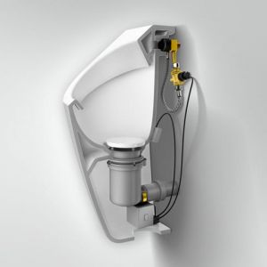 Villeroy & Boch ProDetect 2 Radar de rinçage pour urinoirs, avec piles, 9190B100,