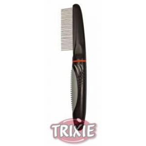 Trixie Peigne démêlant dents tordues 18 cm pour chats