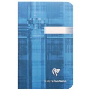 Image de Clairefontaine 63596C - Carnet Metric 9 x 14 cm, 96 pages 90 g/m² piquées, ligné 7mm