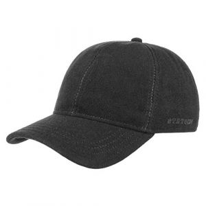 Stetson Casquette Vaby Earflap Homme - Laine pour l'hiver fermé à l’arrière, avec visière, Oreillettes, Doublure, Doublure Automne-Hiver - M