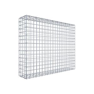 Gabion 100 cm x 80 cm x 20 cm (L x H x P), maille 5 cm x 5 cm, anneau en C