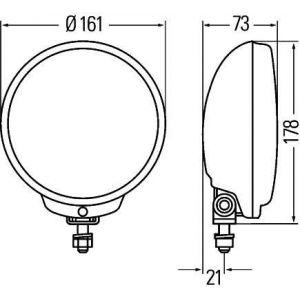 Hella Phare antibrouillard (1N6 010 952-111)