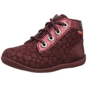 Kickers Bottines Bonzip cuir Violet