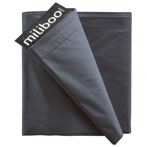 Miliboo Housse de pouf géant grise BIG MILIBAG