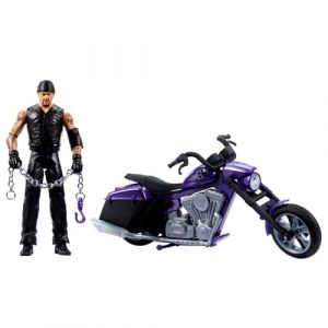 Mattel WWE WREKKIN' VEHICULE BIG EVIL SLAMCYCLE AVEC FIGURINE UNDERTAKER 15 C