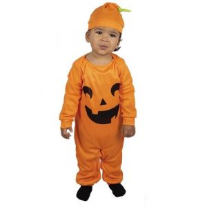 Déguisement petite citrouille enfant - 3/4 ans - orange - ptitclown 23058