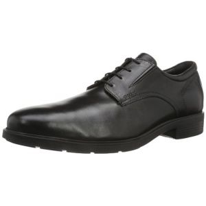 Geox U Dublin A, Derby homme, Noir (C9999), 47 EU