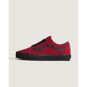 Vans Old Skool Creeper Grunge Bordeaux - Chaussures pour fille - bordeaux - EU 38 - Leather/Textile/Caoutchouc,gid://shopify/Metaobject/105912238317
