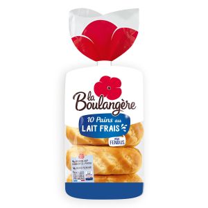 La Boulangère 10 Pains au Lait 350 g