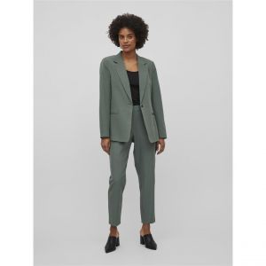 Vila Blazer Droit Vilowny-Noos, Vert Canard, 46 Femme