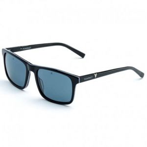 VUARNET District Rectangle Noir Flag - Blue Polar