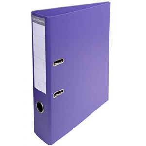 Exacompta Classeur &Agrave; Levier Pvc A4 Dos De 70mm Violine