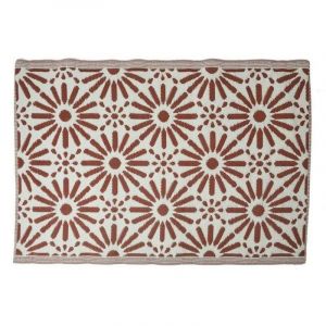 The home deco factory Tapis intérieur et extérieur Patio 120x180 rouille