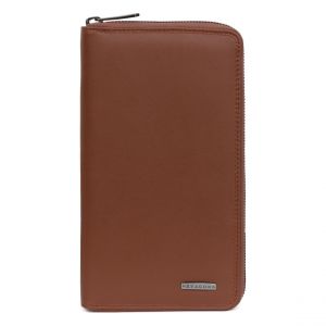 Hexagona Portefeuille SENSATION - Couleur Unique - Taille Marron