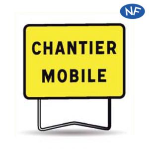 Taliaplast 525615 - Panneau chantier mobile KC1 800x600mm T1