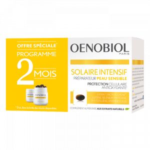 Image de Oenobiol Solaire Intensif - Pr&eacute;parateur peau sensible 2x30 capsules