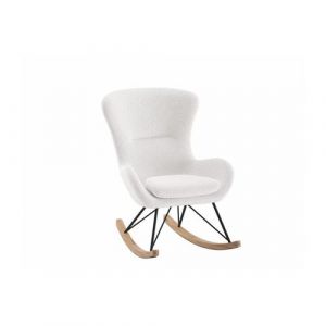 Rocky Fauteuil À Bascule Blanc
